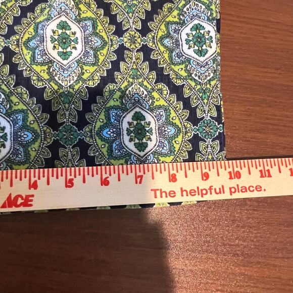 Vera Bradley Corduroy Pull -On Ankle Pants Women’s Size Large Drawstring Boho - Picture 11 of 12